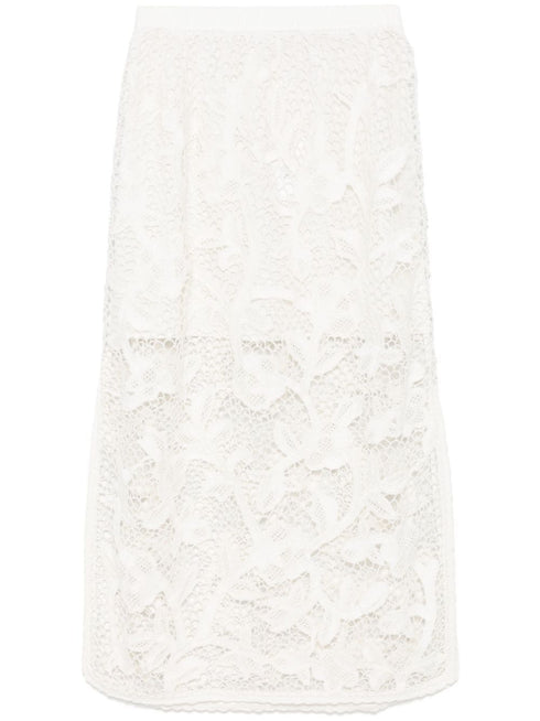 crochet midi skirt